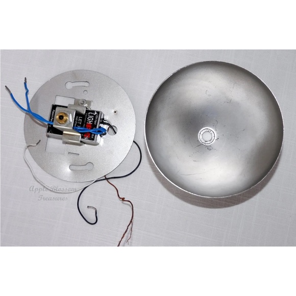 Besa Lighting 1XC-412186-SN TuTu 12V Mini Pendant-Cobalt Blue Cloud-Satin Nickel - Picture 9 of 11